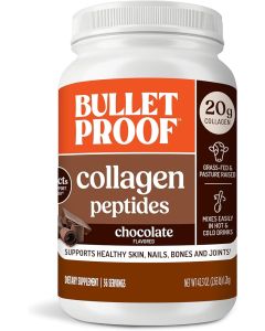 Bulletproof Keto Friendly Collagen Protein Powder Chocolate 42.3 Oz - supplemynts.com